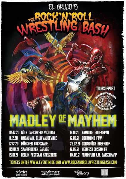 The RocknRoll Wrestling Bash: Madley Of Mayhem Tour